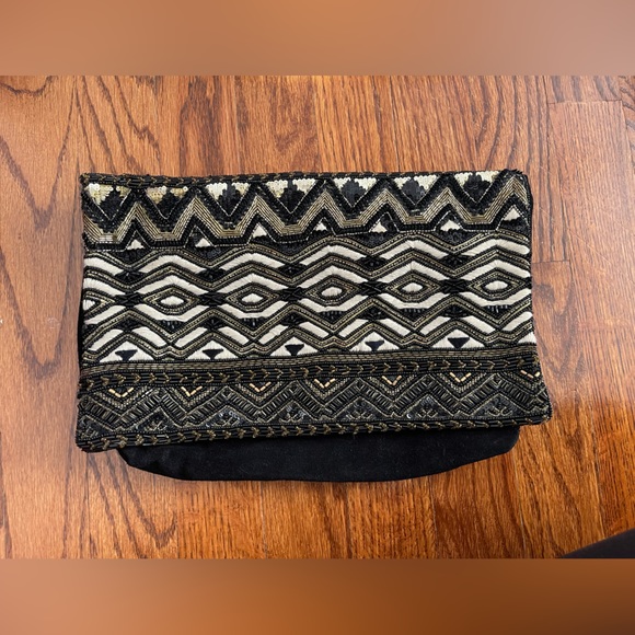 Camilla Handbags - Camilla Suede Embellished Clutch